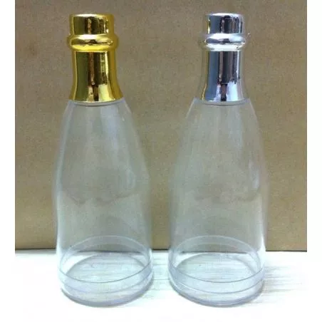 Dragées mariage - Mini bouteille champagne dragees Or ou Argent Dragées mariage - Mini bouteille champagne dragees Or ou Argent