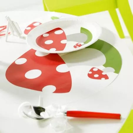 Set de Table Champignon X6 Set de Table Champignon X6