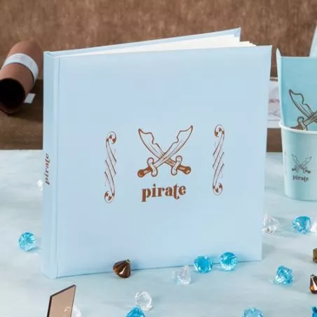 Livre d'or bapteme Pirate Livre d'or bapteme Pirate