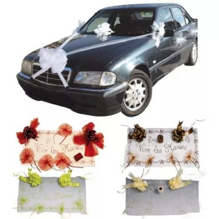 Kit Déco Voiture mariage Kit Déco Voiture mariage