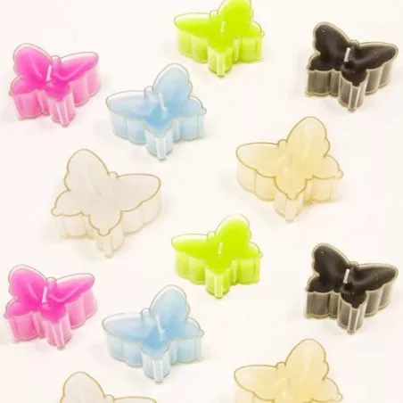 Bougie Papillons X4 Bougie Papillons X4