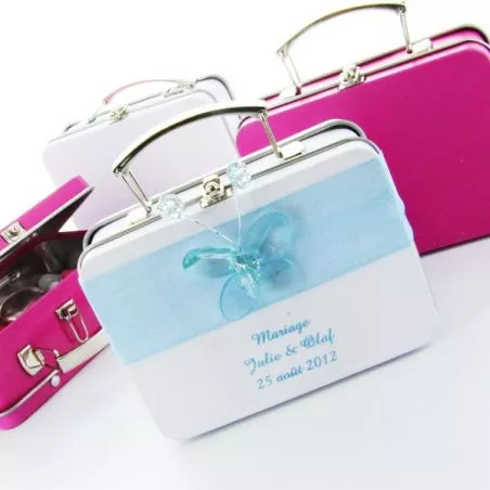 Valises dragées métal Valises dragées métal