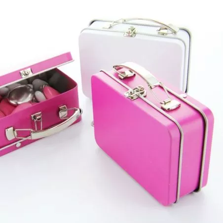 Valises dragées métal Valises dragées métal