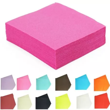 Serviette jetable papier 40 piéces Serviette jetable papier 40 piéces
