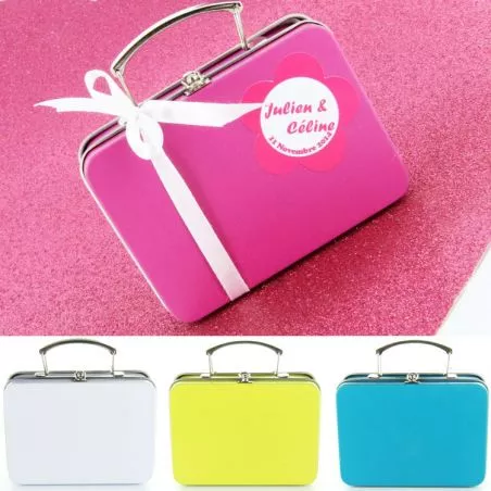 Valises dragées métal Valises dragées métal