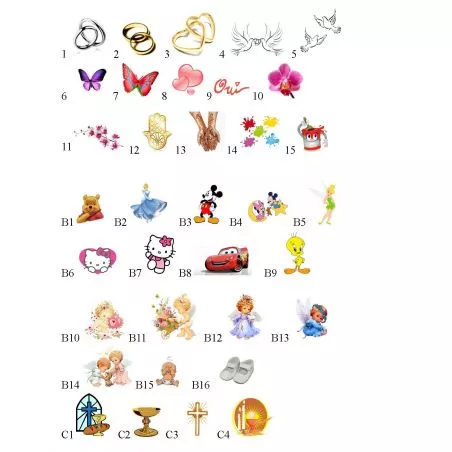 Etiquettes autocollantes Sticker XL - X12 Etiquettes autocollantes Sticker XL - X12
