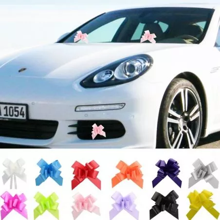 Mini nœud décoration voiture (lot de 20) Mini nœud décoration voiture (lot de 20)