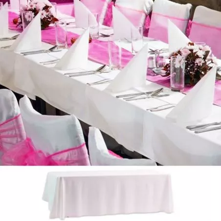 Nappe de table rectangulaire 1.5 x 3m Nappe de table rectangulaire 1.5 x 3m