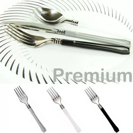 Fourchette jetable Premium Lot de 20 Fourchette jetable Premium Lot de 20