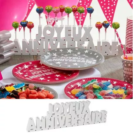 Déco Candy bar - Joyeux Anniversaire Déco Candy bar - Joyeux Anniversaire