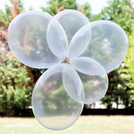 Ballons transparent à confettie 30cm Ballons transparent à confettie 30cm