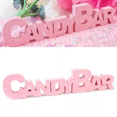 Centre de table CANDY BAR - Rose Centre de table CANDY BAR - Rose