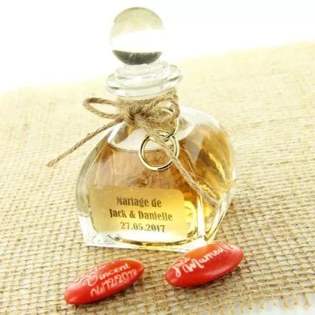 Mignonnette mariage Luxe bouteille cognac Mignonnette mariage Luxe bouteille cognac