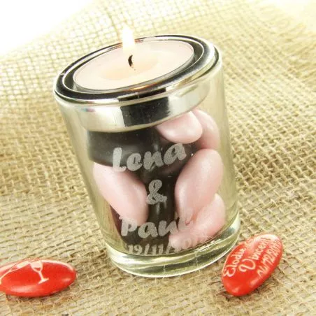 Bougeoir personnalisé mariage, bapteme, communion Bougeoir personnalisé mariage, bapteme, communion