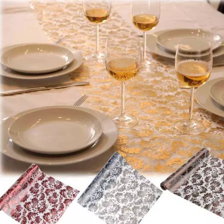 Chemin de table arabesque Chemin de table arabesque