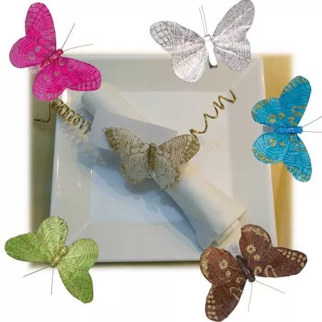 Papillons scintillants X6 Papillons scintillants X6