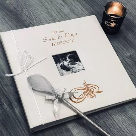 Livre d'or personnalisé / Album photo - Calligraphie Musulmane Livre d'or personnalisé / Album photo - Calligraphie Musulmane