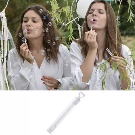 Bulle à savon tube coeur Bulle à savon tube coeur