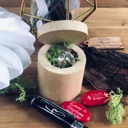 Boite alliance personnalisé en bois Mariage Boite alliance personnalisé en bois Mariage