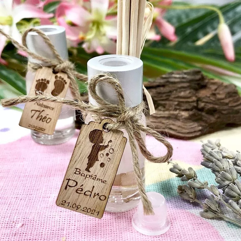 Mini Diffuseur parfum Personnalisé bapteme (lot de 10) Mini Diffuseur parfum Personnalisé bapteme (lot de 10)