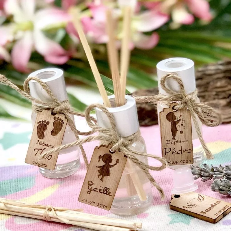 Mini Diffuseur parfum Personnalisé bapteme (lot de 10) Mini Diffuseur parfum Personnalisé bapteme (lot de 10)