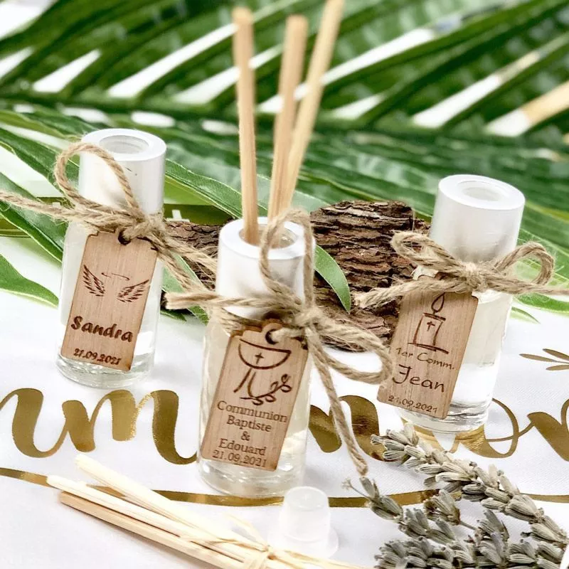 Mini diffuseur parfum Personnalisé Communion (lot de 10) Mini diffuseur parfum Personnalisé Communion (lot de 10)