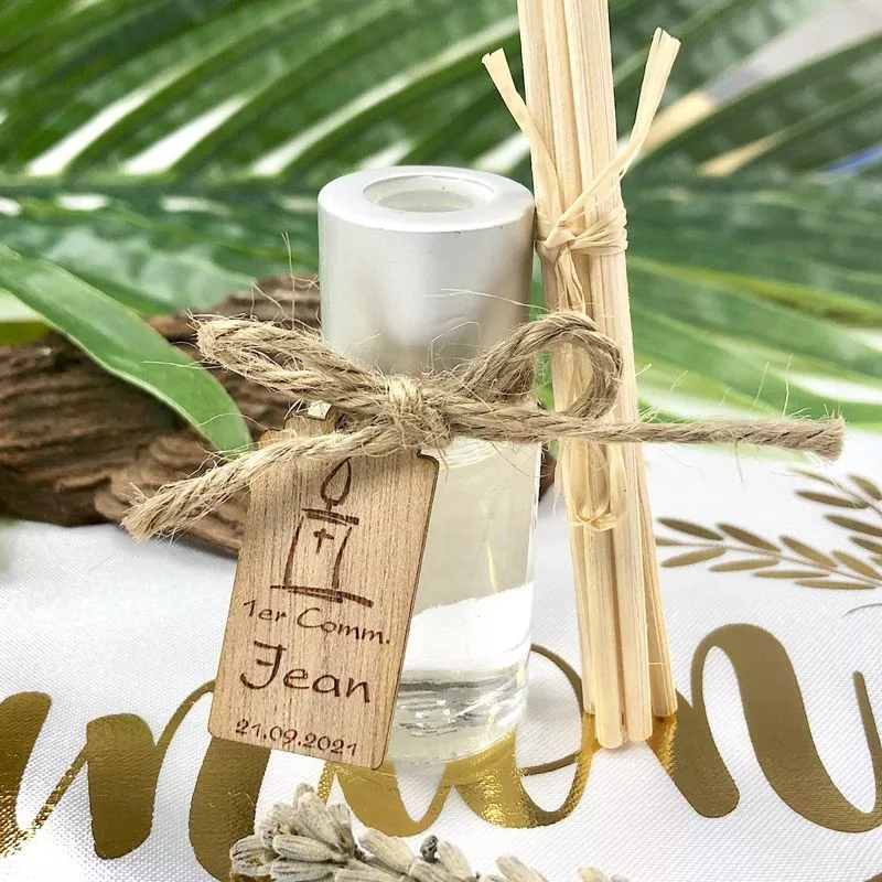 Mini diffuseur parfum Personnalisé Communion (lot de 10) Mini diffuseur parfum Personnalisé Communion (lot de 10)