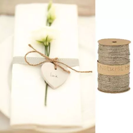Ficelle Jute naturel 50m x 2mm Ficelle Jute naturel 50m x 2mm