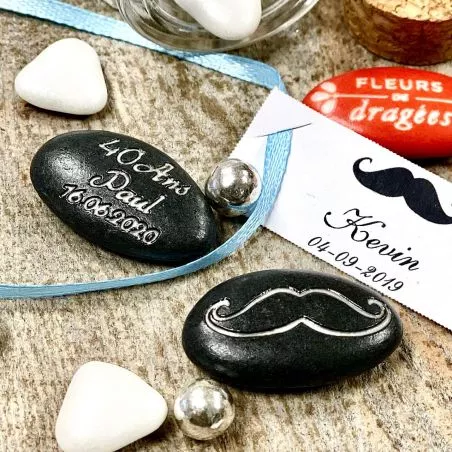 Dragées personnalisées Moustache Dragées personnalisées Moustache