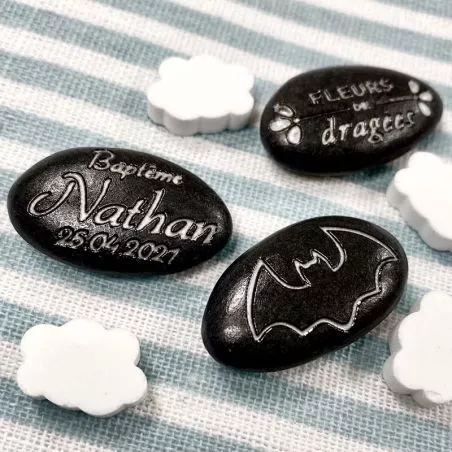 Dragées personnalisées baptême BatMan Dragées personnalisées baptême BatMan