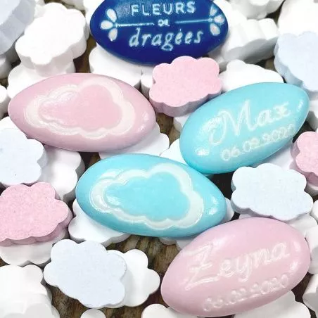 Dragées personnalisées Nuage Dragées personnalisées Nuage