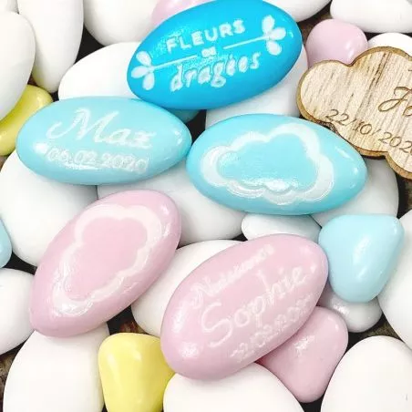 Dragées personnalisées Nuage Dragées personnalisées Nuage