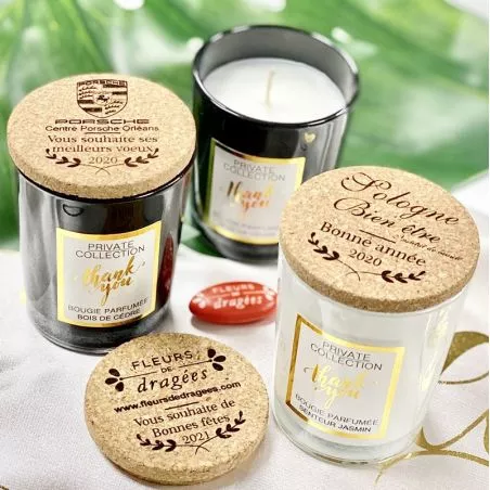 Cadeau entreprise original - Bougie parfumée Cadeau entreprise original - Bougie parfumée