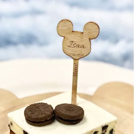 Étiquette Pic à gâteau - Mickey Étiquette Pic à gâteau - Mickey