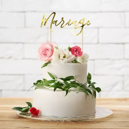 Topper cake "Mariage" or Topper cake "Mariage" or