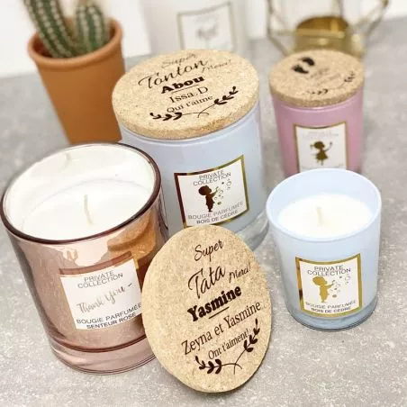 Grosse bougie parfumée CADEAU TATA Grosse bougie parfumée CADEAU TATA