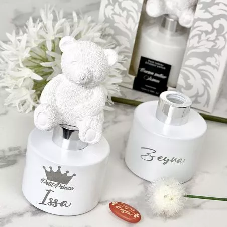 Coffret cadeau Diffuseur parfum Personnalisé - Ourson Coffret cadeau Diffuseur parfum Personnalisé - Ourson