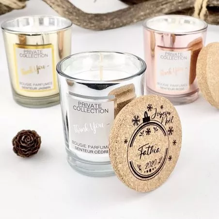 Bougie parfumée Cadeau d'invité noël Bougie parfumée Cadeau d'invité noël