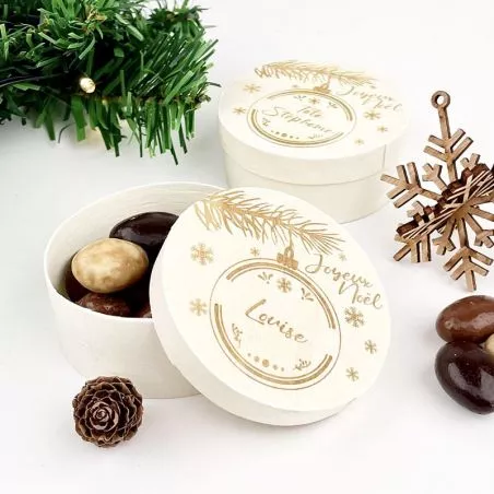 Boite chocolat personnalisée cadeaux d'invité noël Boite chocolat personnalisée cadeaux d'invité noël