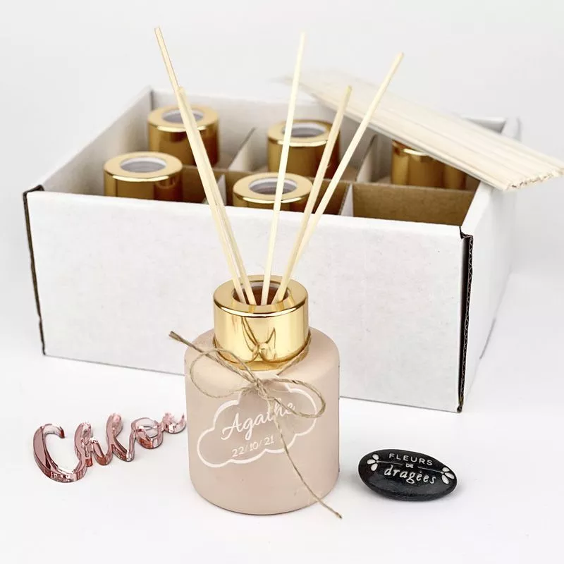 Pack diffuseur parfum cadeau d'invité raffiné - 50ml (6psc) Pack diffuseur parfum cadeau d'invité raffiné - 50ml (6psc)