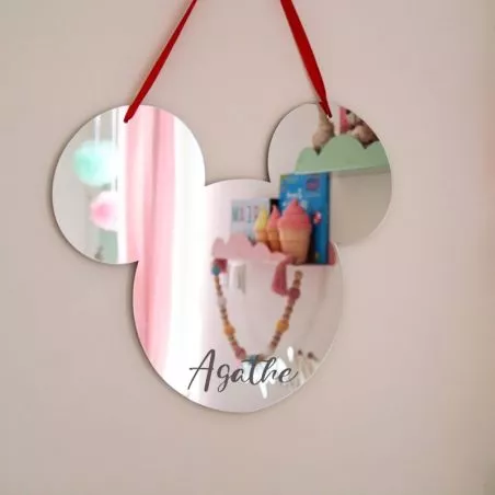 Miroir acrylique Mickey Mouse - Personnalisé Miroir acrylique Mickey Mouse - Personnalisé