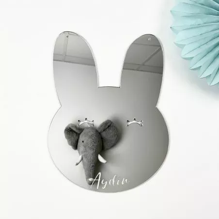 Miroir lapin acrylique - Personnalisé Miroir lapin acrylique - Personnalisé