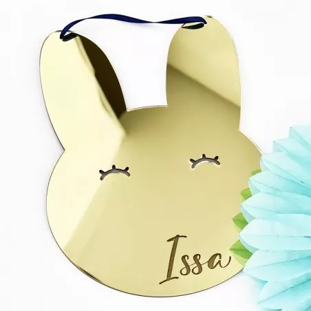 Miroir lapin acrylique - Personnalisé Miroir lapin acrylique - Personnalisé