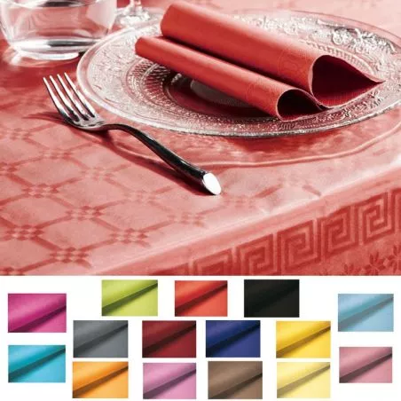 Nappe papier jetable 9 couleurs différentes 25M Nappe papier jetable 9 couleurs différentes 25M