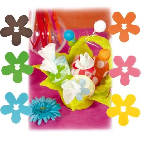 Attache tulle fleur x24 Attache tulle fleur x24
