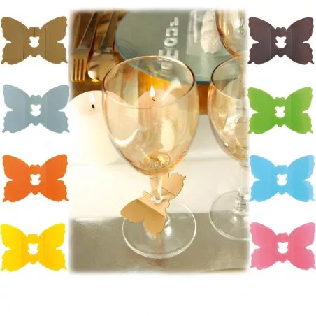 Marque place papillons x24 Marque place papillons x24