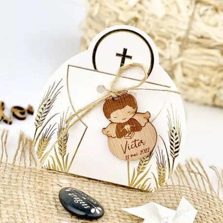 Boite dragées communion Calice (lot de 10) Boite dragées communion Calice (lot de 10)