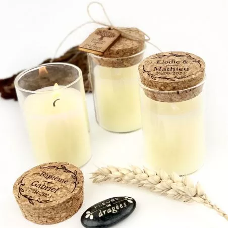 Eprouvette Bougie parfumée personnalisée Eprouvette Bougie parfumée personnalisée