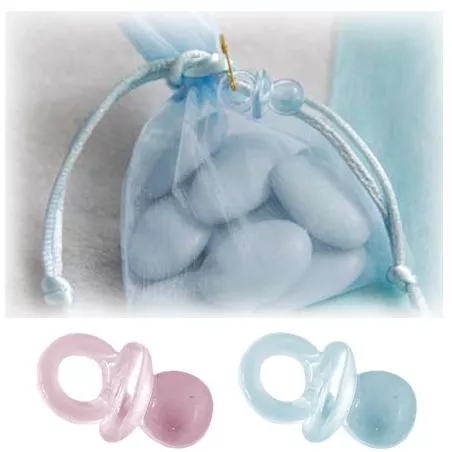 Tétine Transparent déco X12 Tétine Transparent déco X12