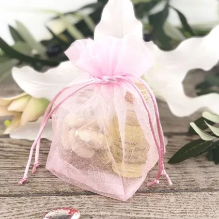 12 Sachets Organza - Rose 12 Sachets Organza - Rose